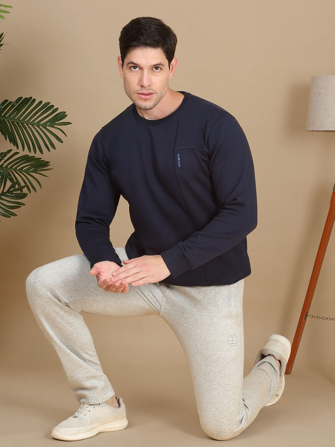 Sweet Dreams Men Round Neck Sweatshirt
