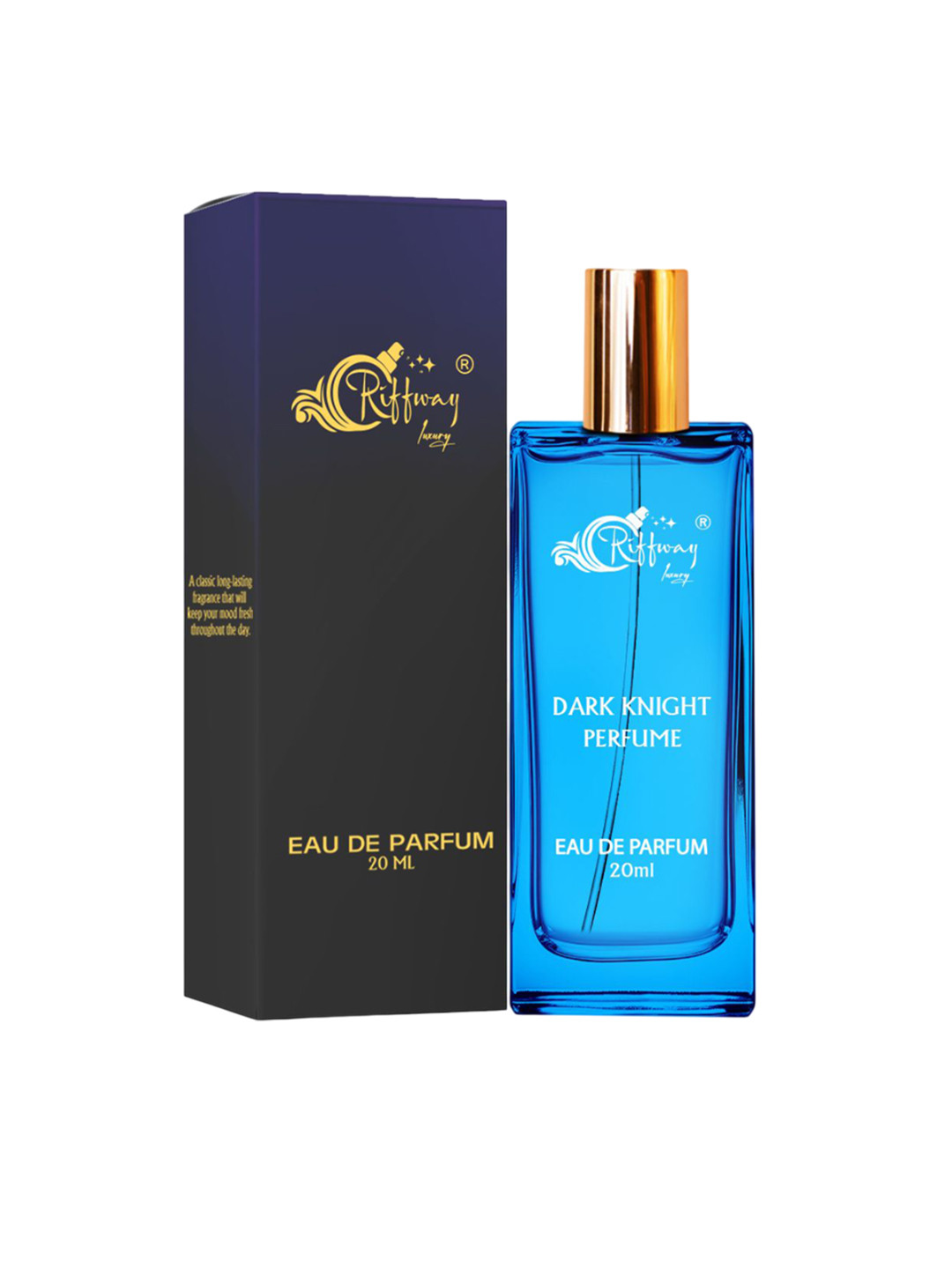 riffway Men Dark Knight Long Lasting Eau De Parfum - 20 ml