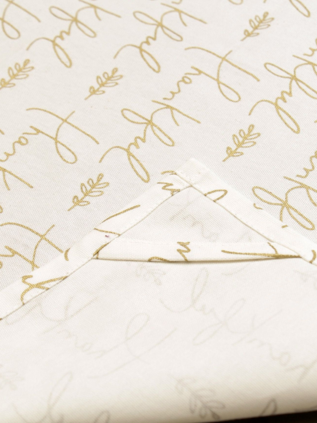 peppy little things 2-Pcs Cream-Coloured & Yellow Printed KitchenTowels