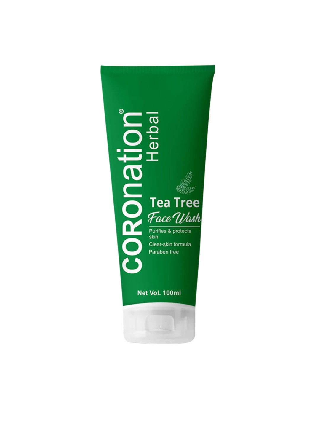 COROnation Herbal Tea Tree Face Wash For Tan Removal - 100 ml