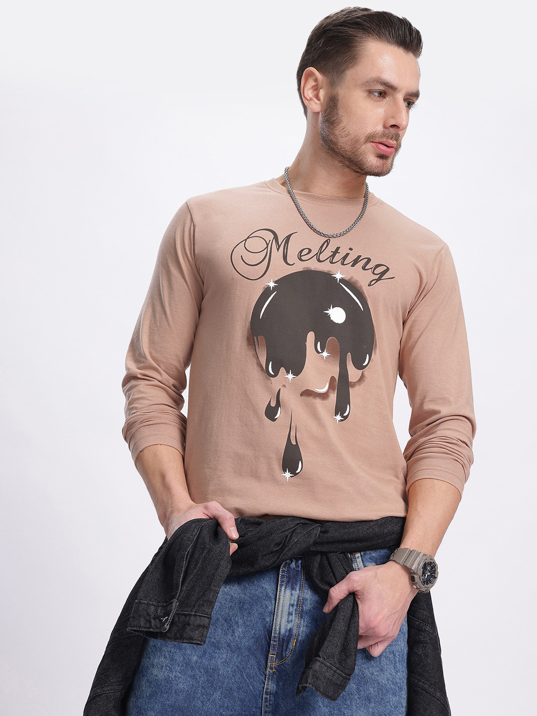 glitchez Graphic Play Printed T-shirt