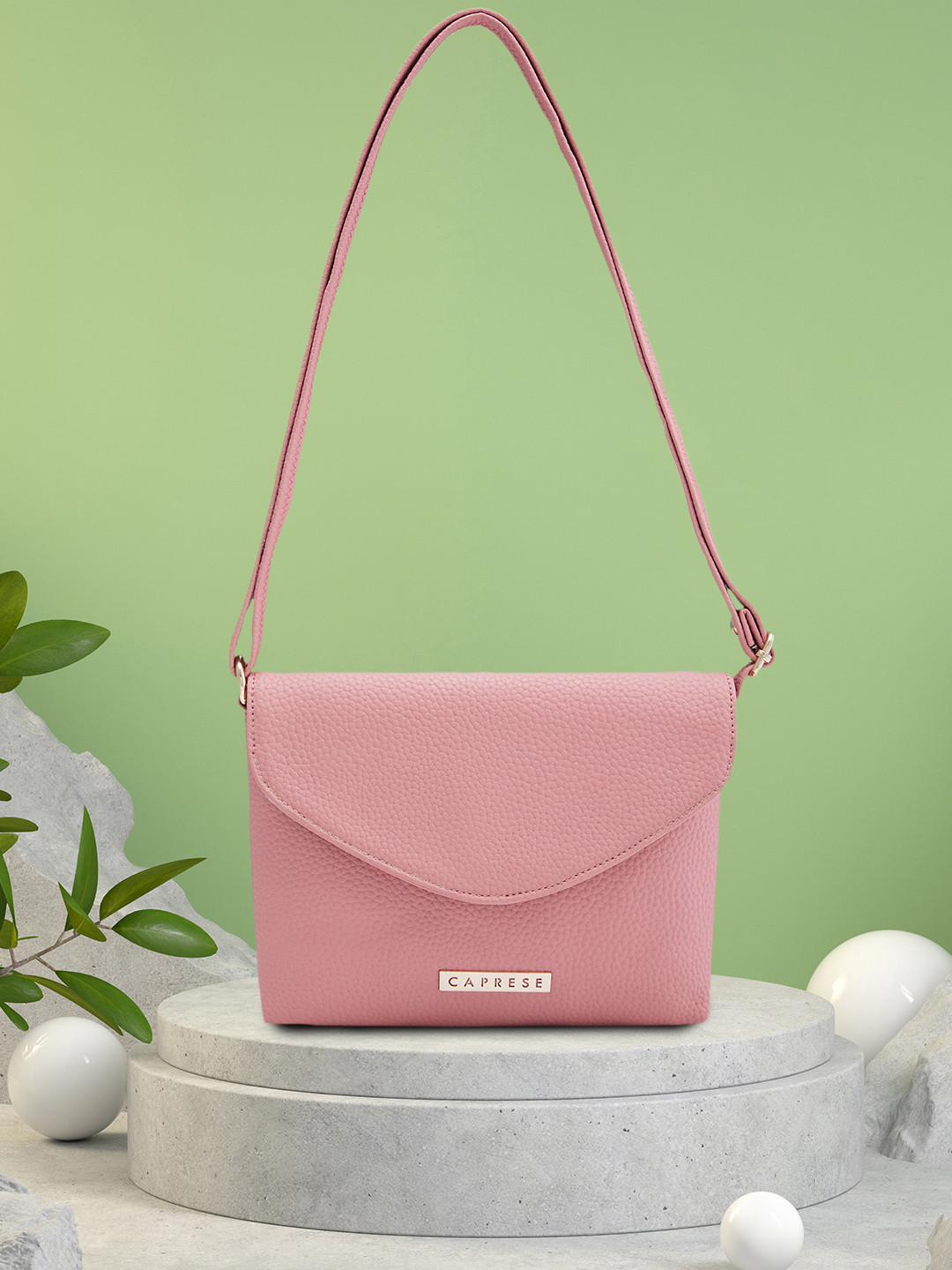 Caprese Marco Textured Sling Bag