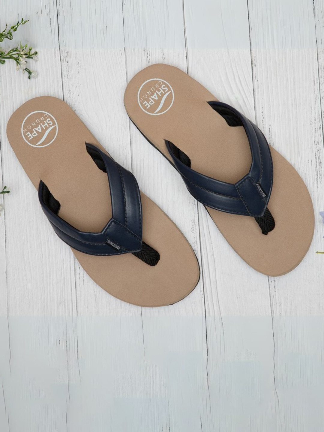 SHAPECRUNCH Women Arch Support Ortho Flipflops with Soft MCR Footbed