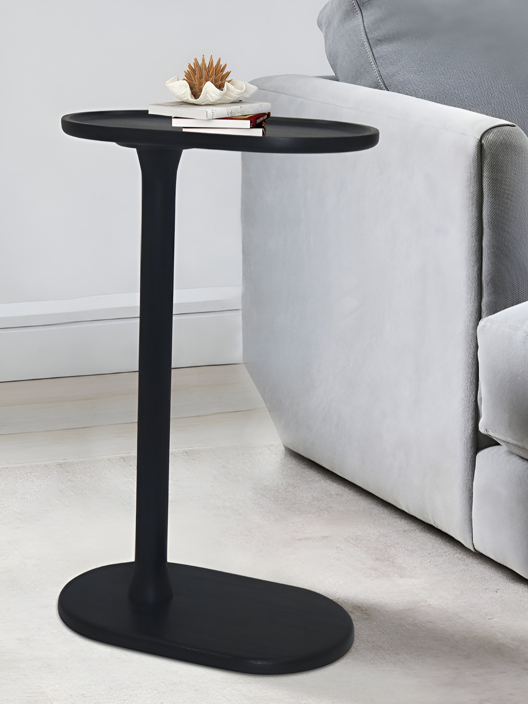 Metalsmith Black Textured Laptop Table
