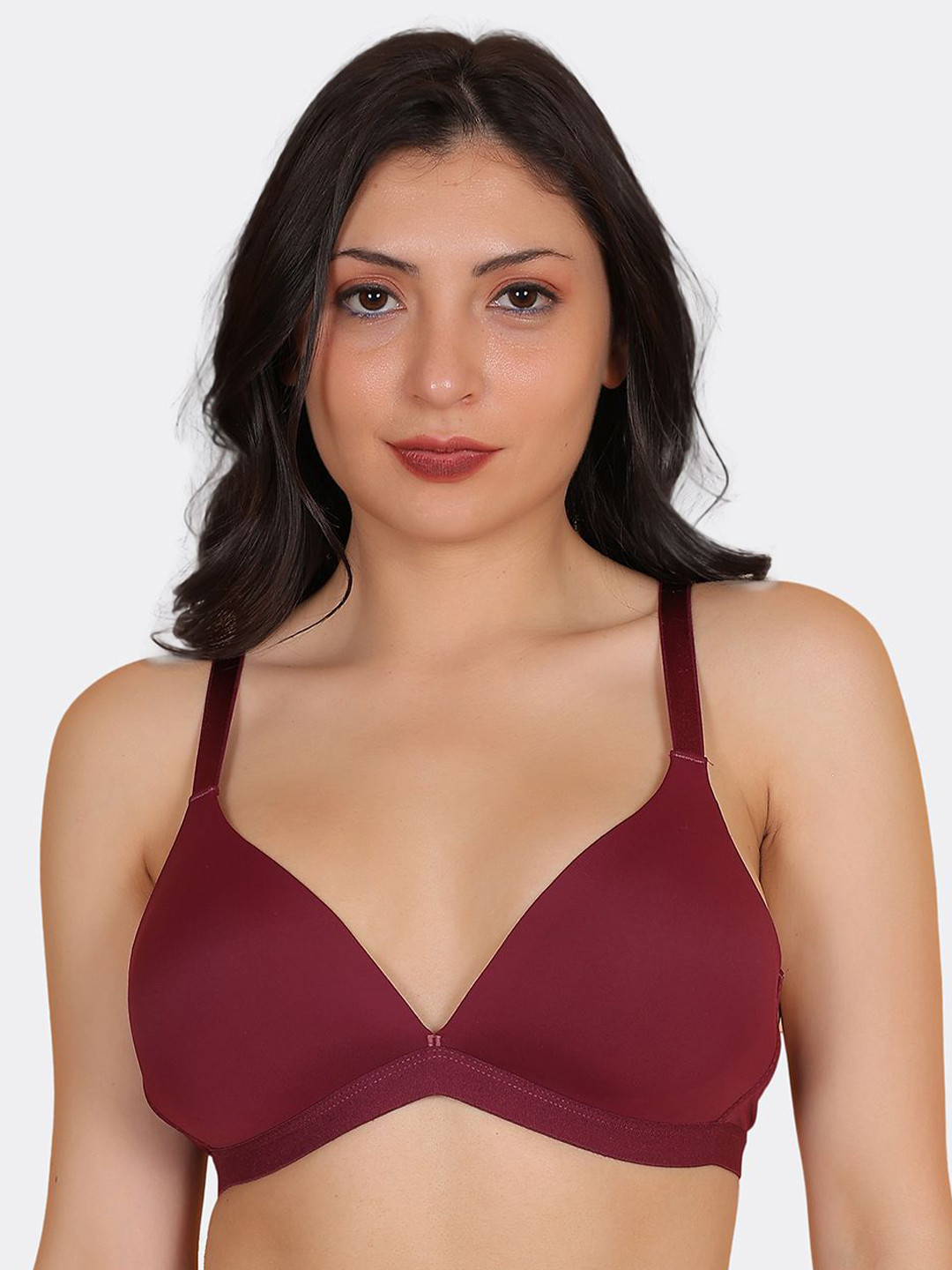 WAVE FASHION Solid Bra Medium Coverage Lightly Padded