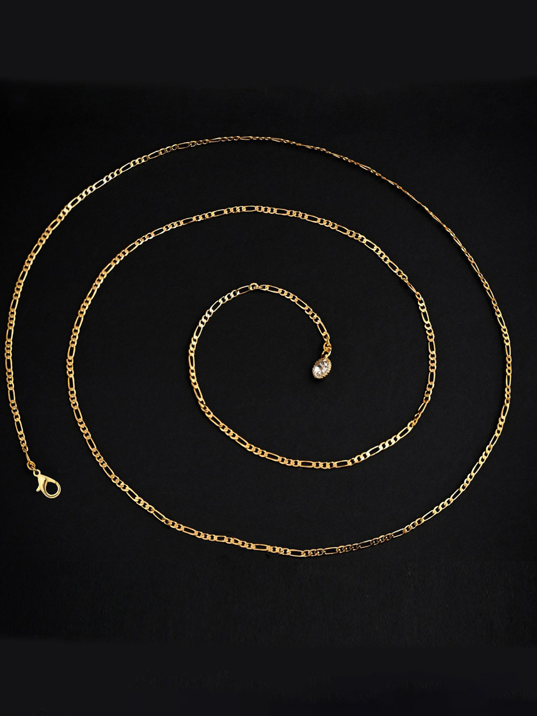 VAMA Artificial Stones Studded Waist Chain Saree Accessories