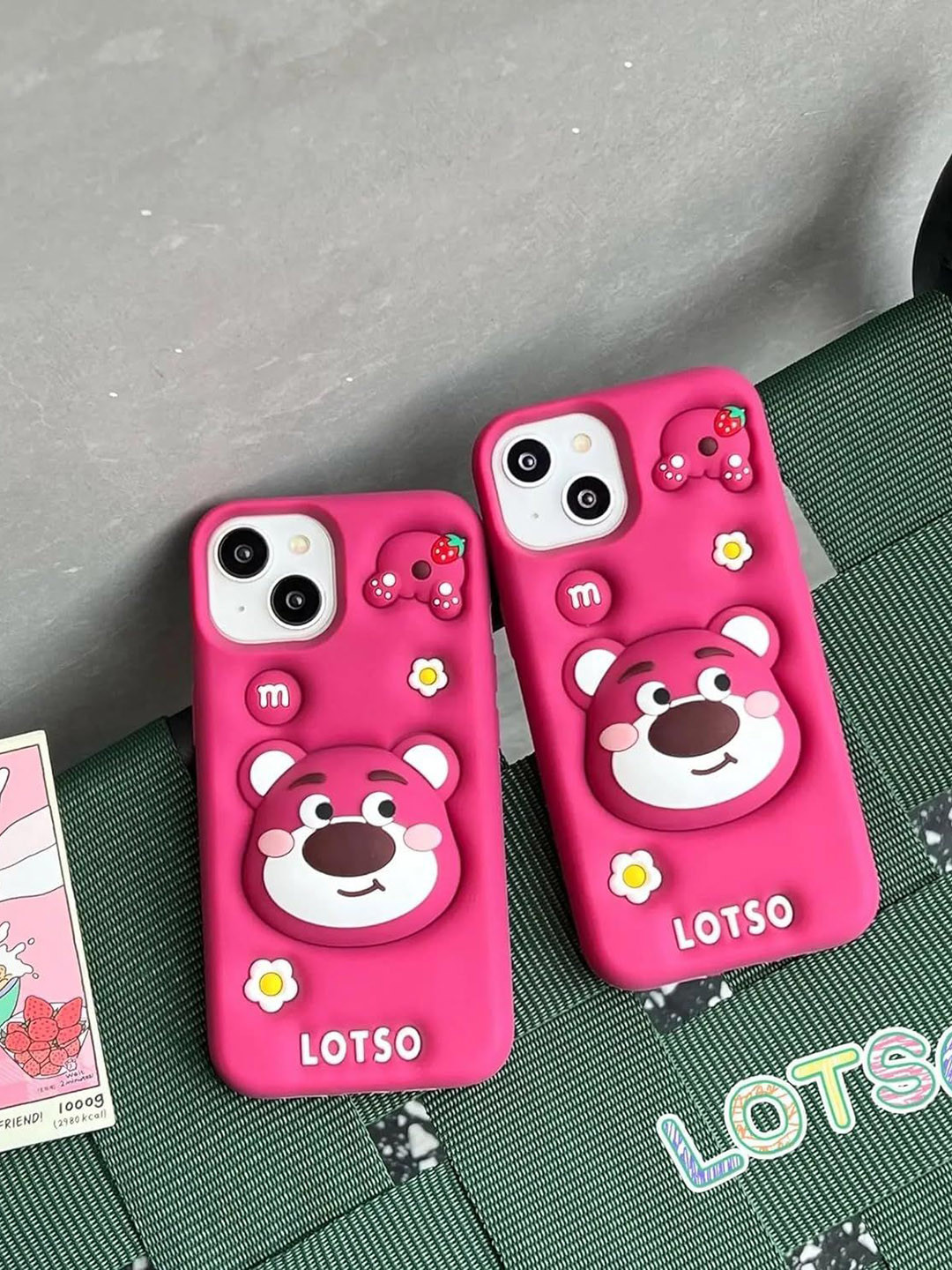 CASE CREATION Cartoon Characters Printed iPhone 15 Plus Back Case Mobile Accessories