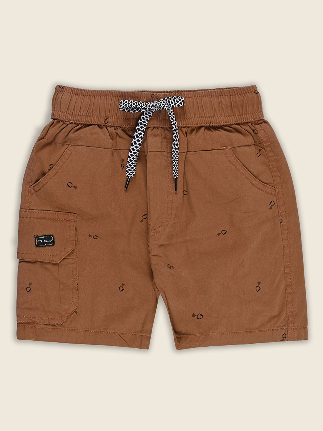 Wish Karo Boys Conversational Printed Cargo Shorts