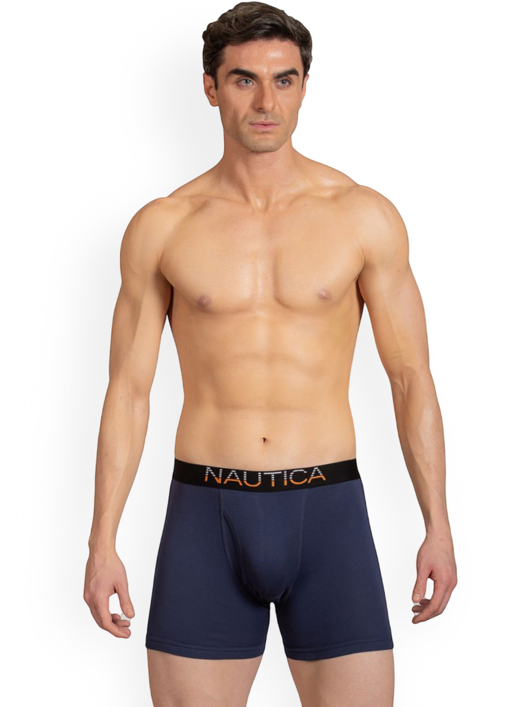 NAUTICA Pure Cotton Long Trunk RLTRK01-PBLU
