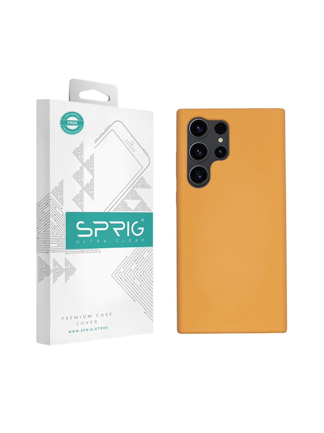 SPRIG Samsung Galaxy S23 Ultra 5G Liquid Silicone Back Cover