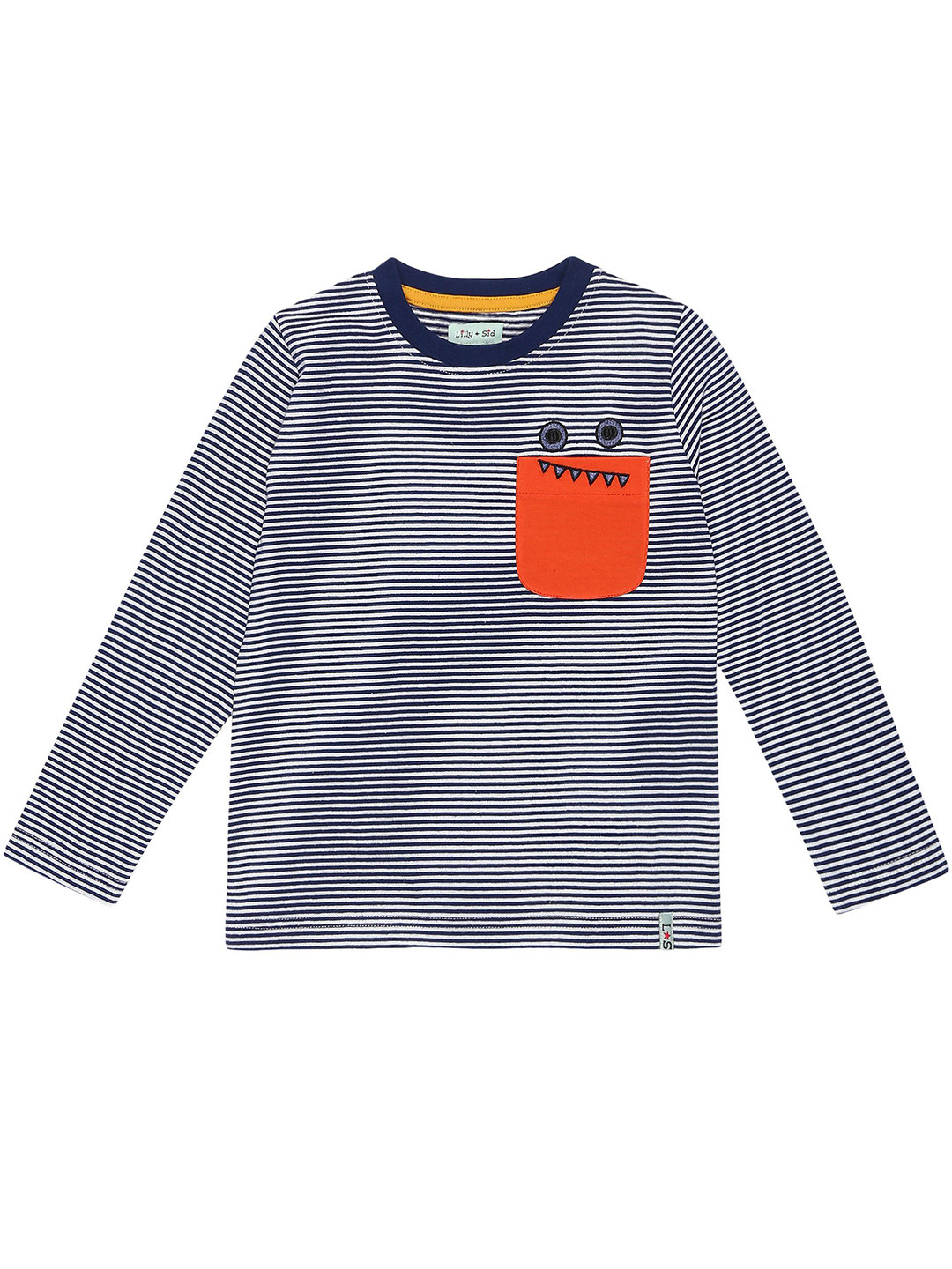 Lilly and Sid Kids Striped Organic Cotton Top