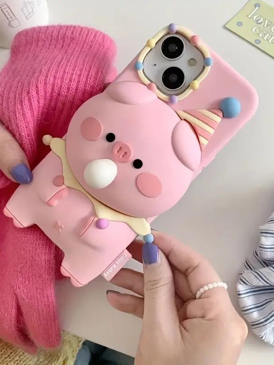 CASE CREATION Cartoon Characters Printed iPhone 14 Back Case