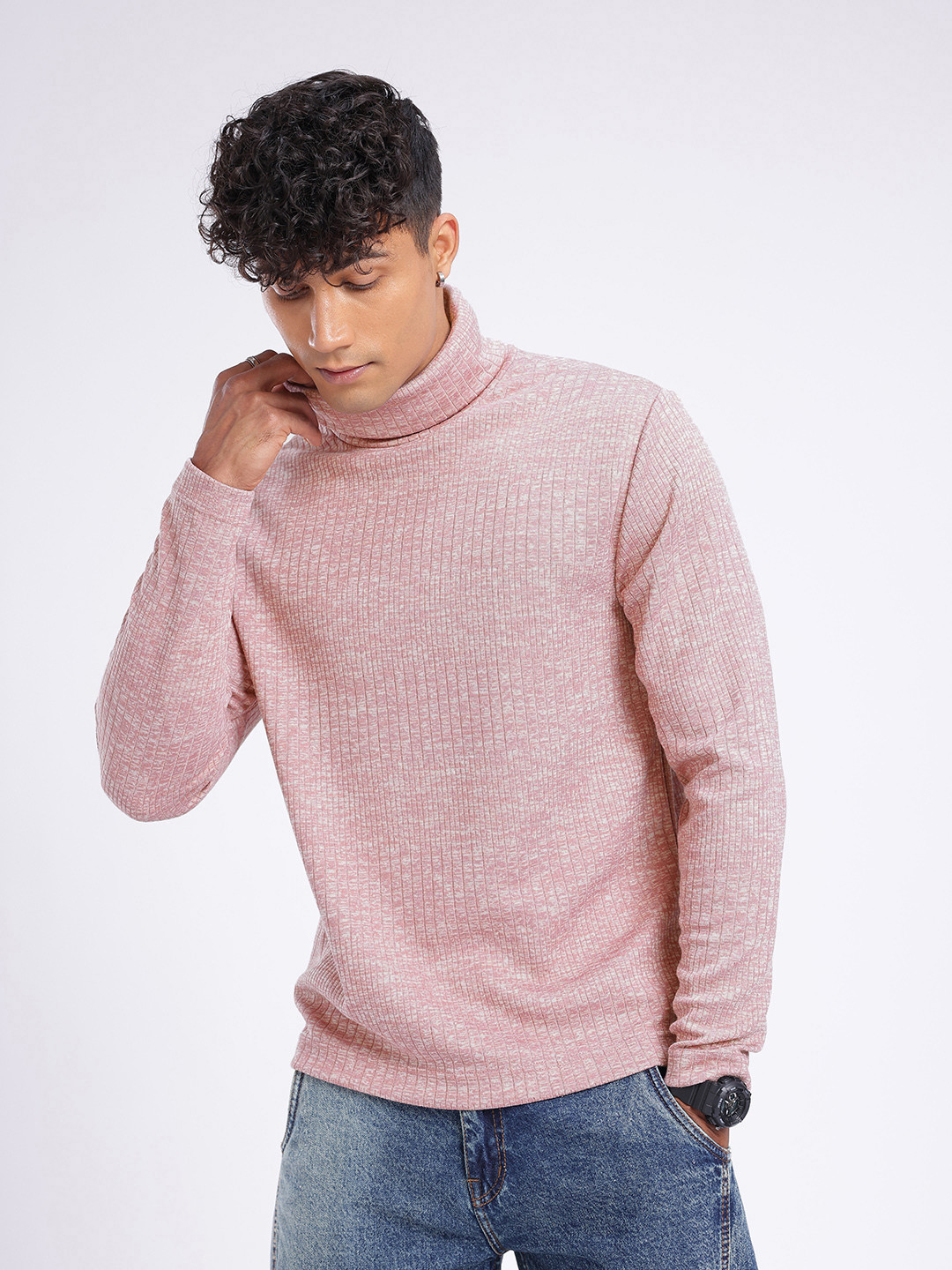 Smooth Moves Relaxed Fit High Neck T-shirt