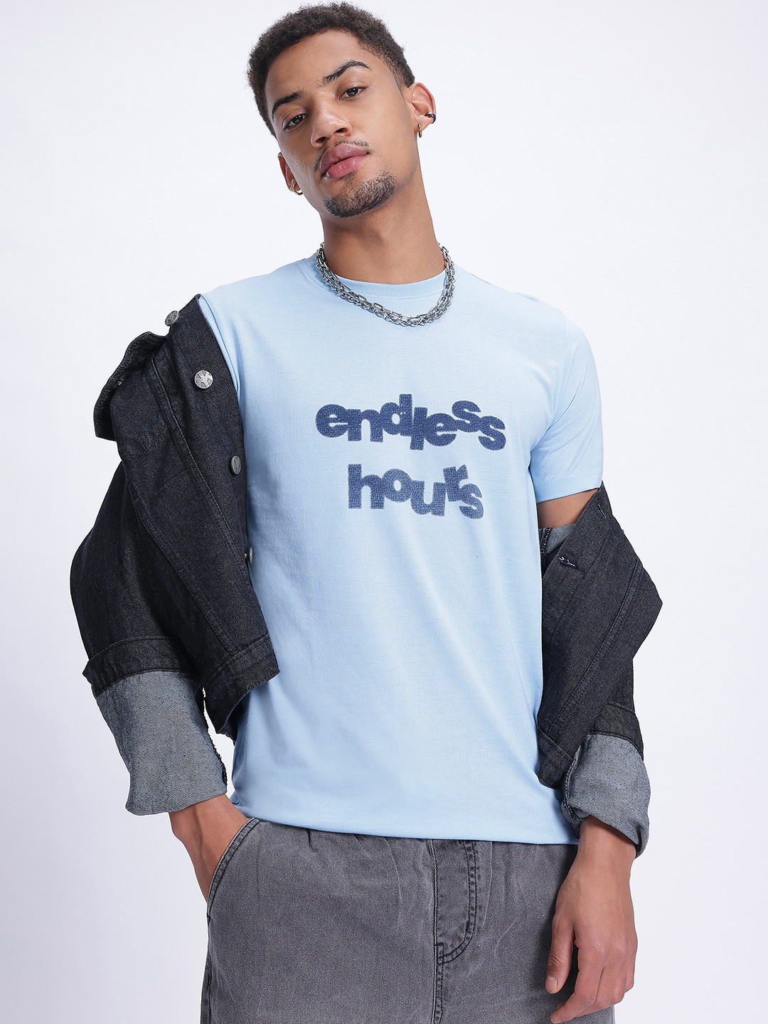 Endless Hours Typography Relaxed Fit T-shirt