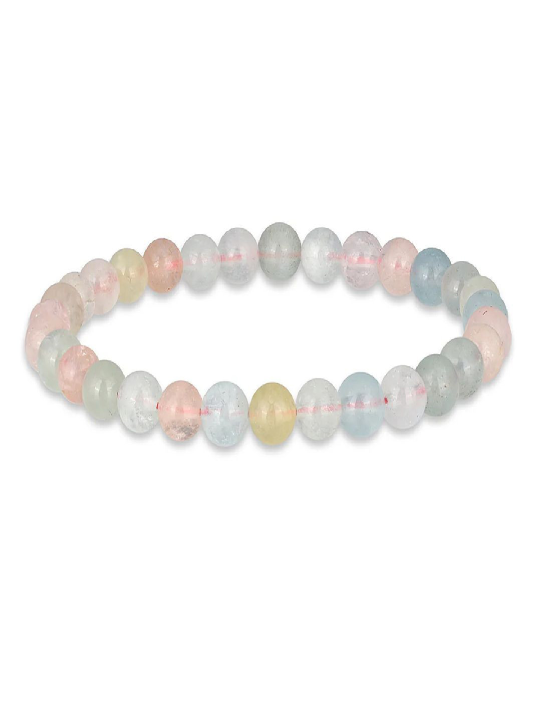 Nirvana Unisex Morganite Handcrafted Bracelet