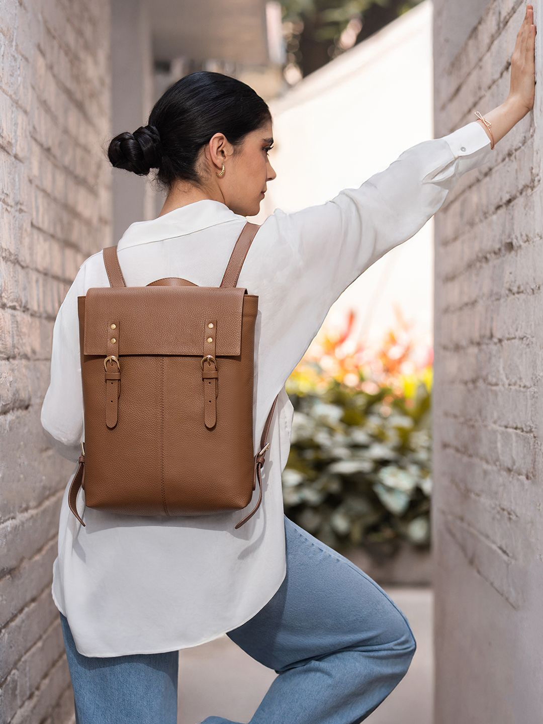 MAI SOLI Sofia Hazelnut Backpack
