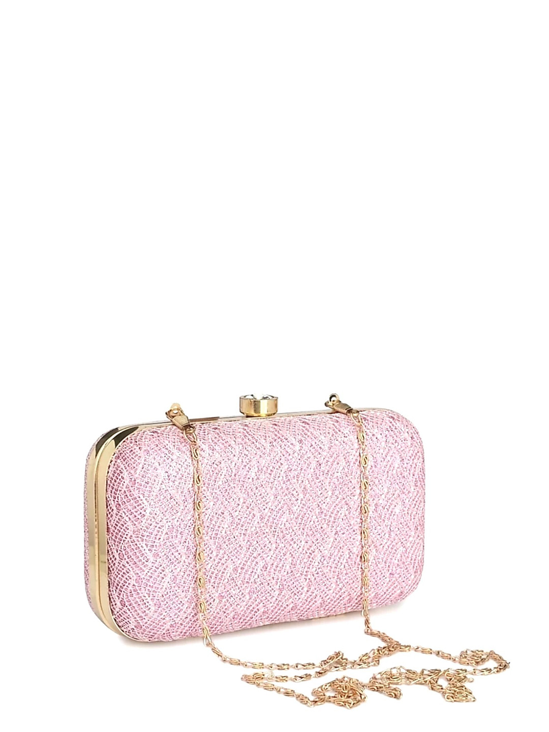 Rapid Costore Textured Box Bridal Clutch