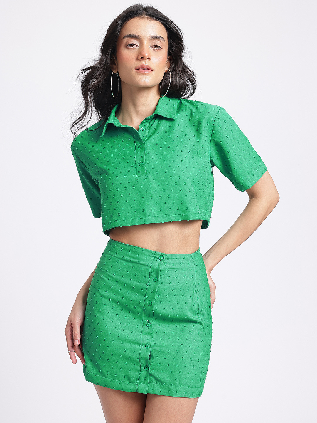 glitchez Dobby Dreams Button-Up Co-ords