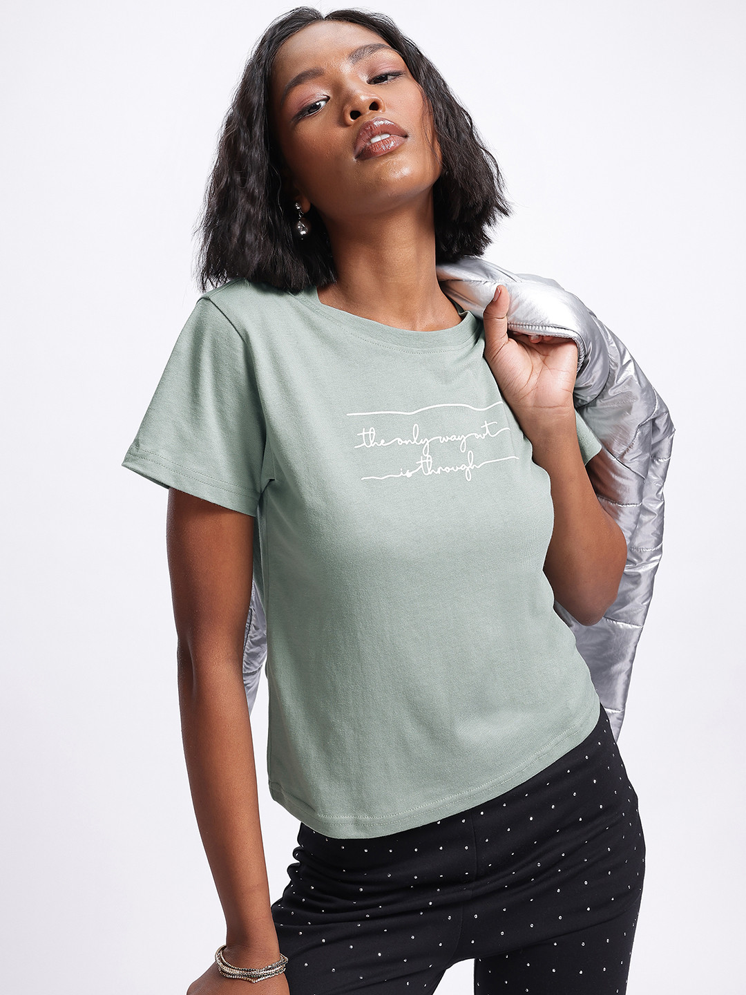 glitchez Bold Beliefs Printed T-shirt