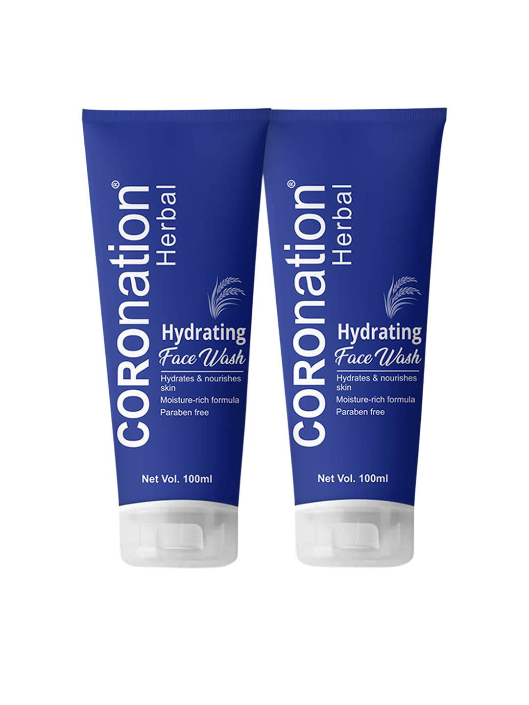COROnation Herbal Set Of 2 Hydrating Face Wash For Deep Cleansing - 100 ml Each