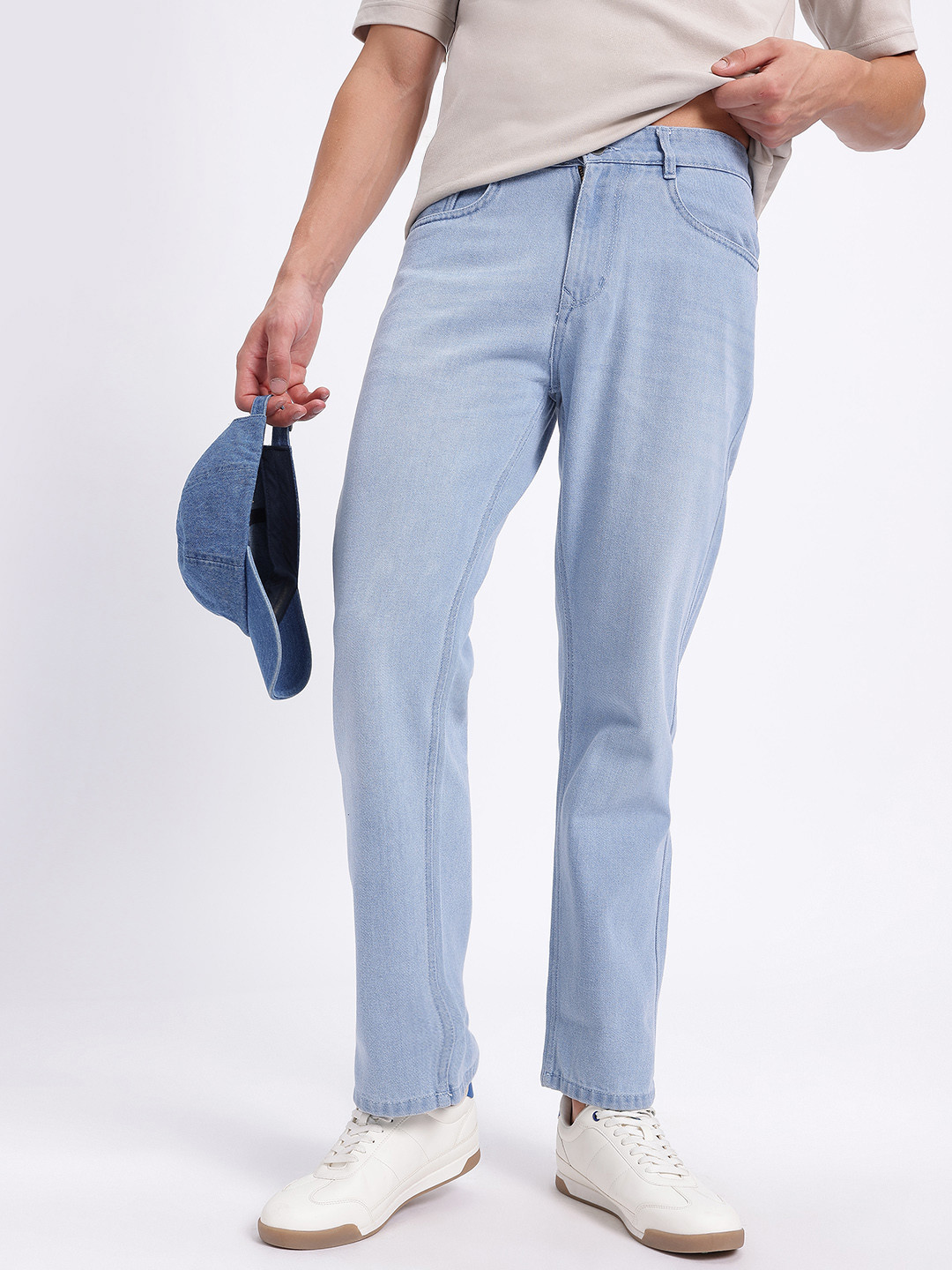 glitchez Men Timeless Threads Straight Fit Jeans
