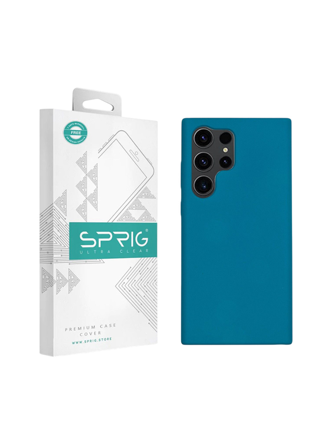 SPRIG Samsung Galaxy S23 Ultra 5G Liquid Silicone Back Cover