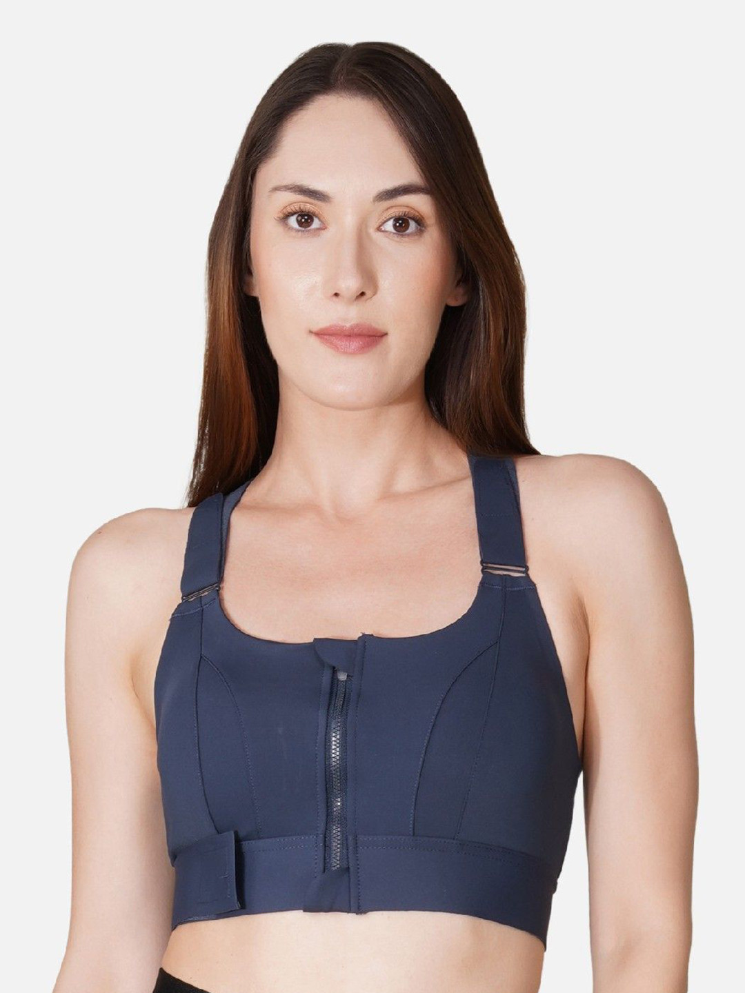 Poftik Full Coverage Lightly Padded Non-Wired Side Shaper Minimizer Bra