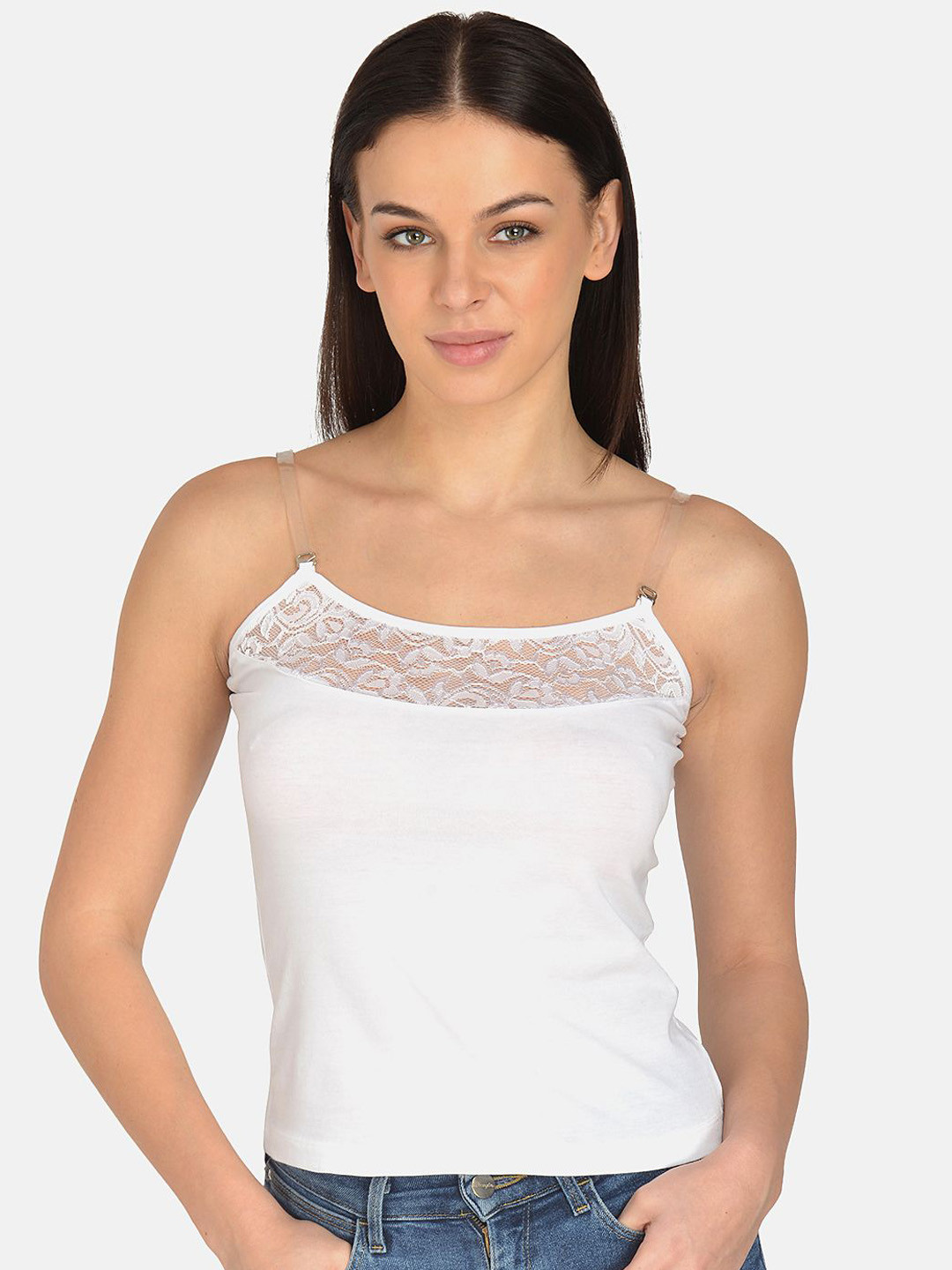 mod & shy Adjustable Strap Lace Camisole