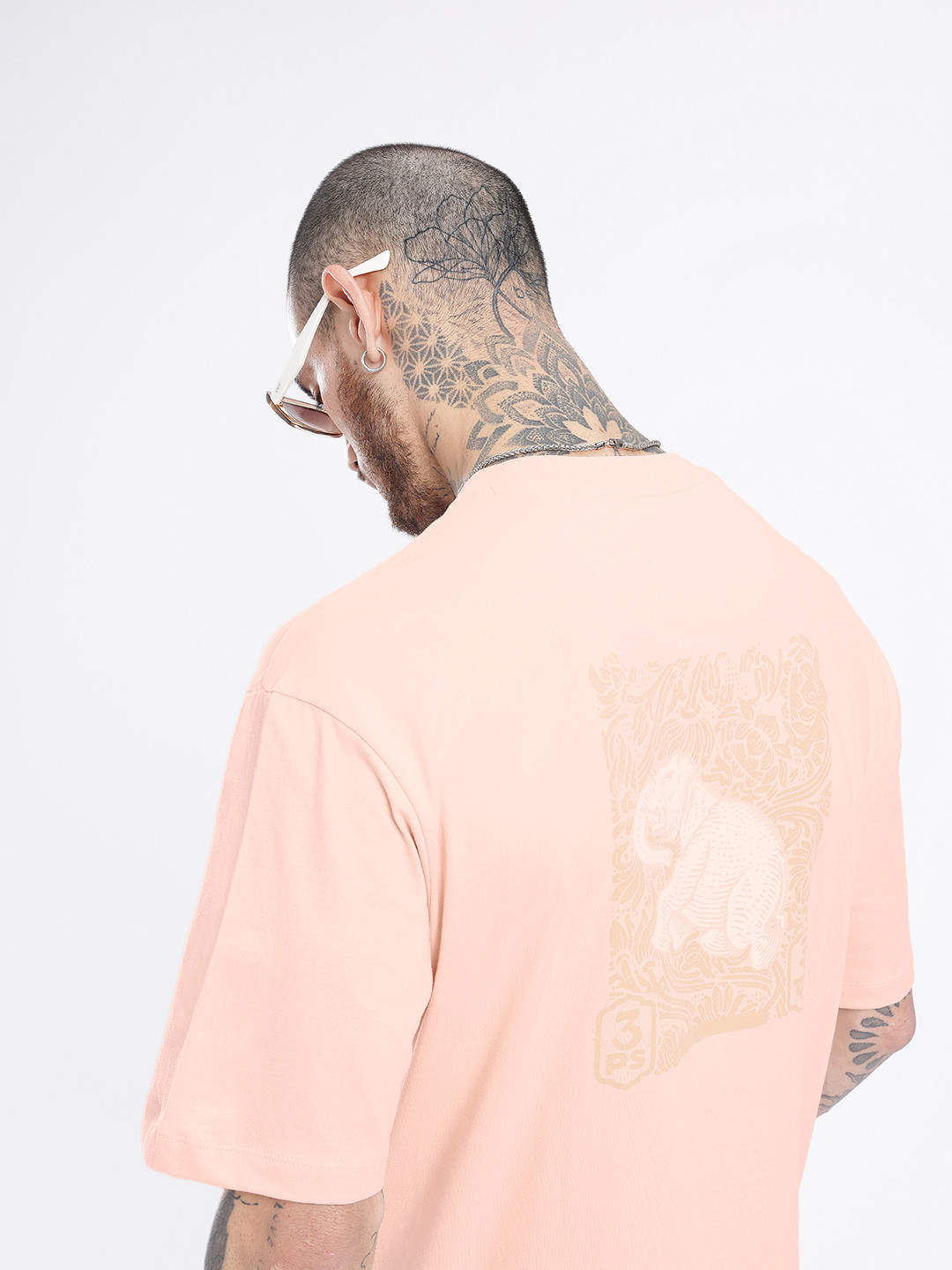 glitchez Enchantment Printed Oversized T-shirt