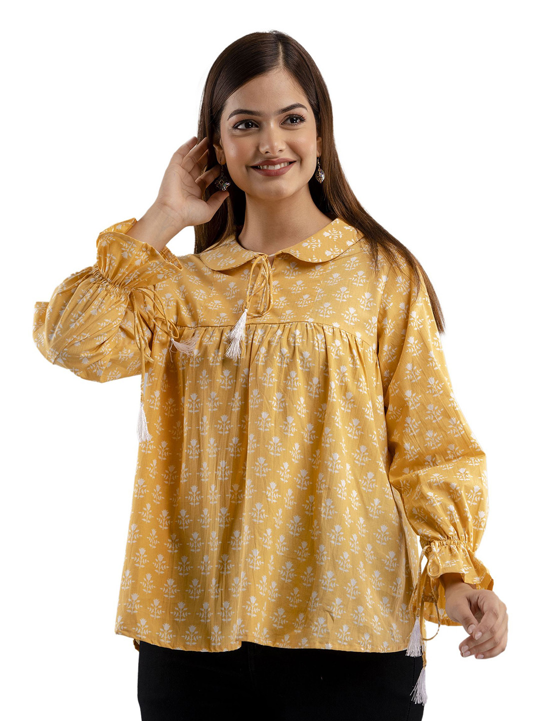 DMP EXPORT Printed Regular A-Line Top