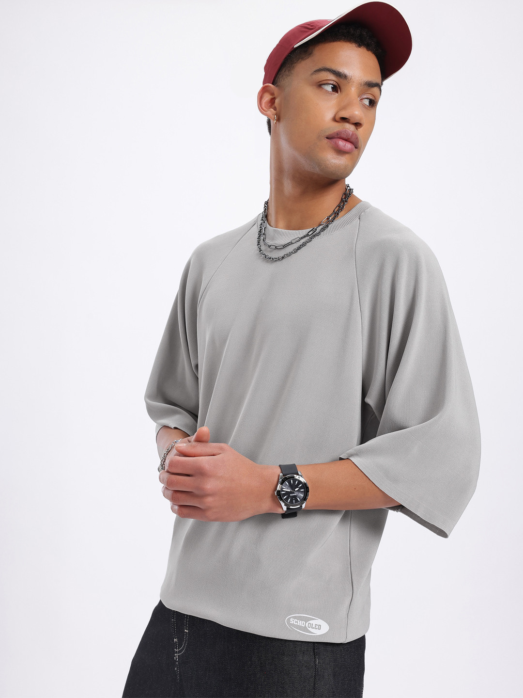 glitchez Raglan Sleeve Sweatshirt