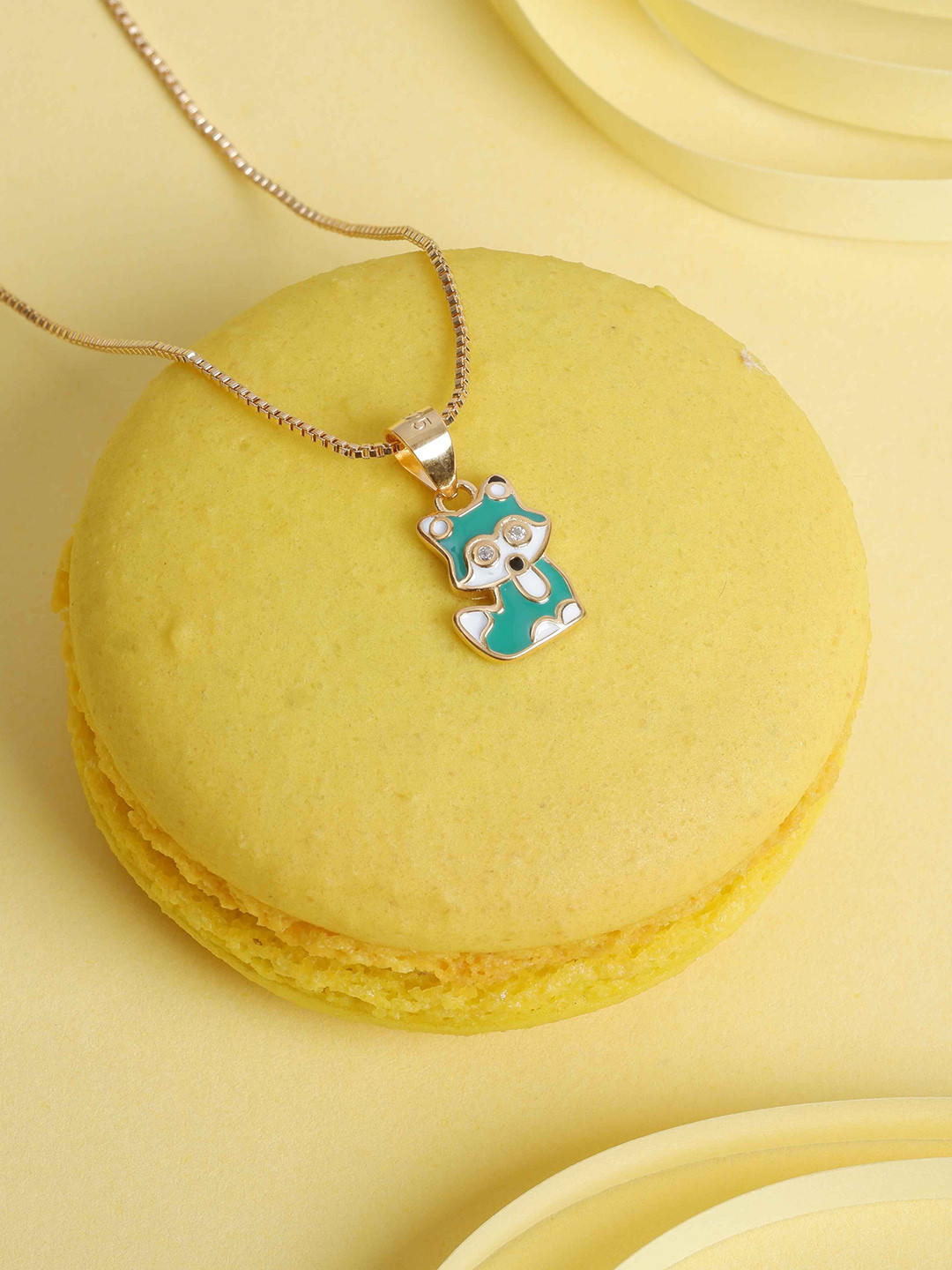Elegante kids Gold-Plated Contemporary Pendants With Chains