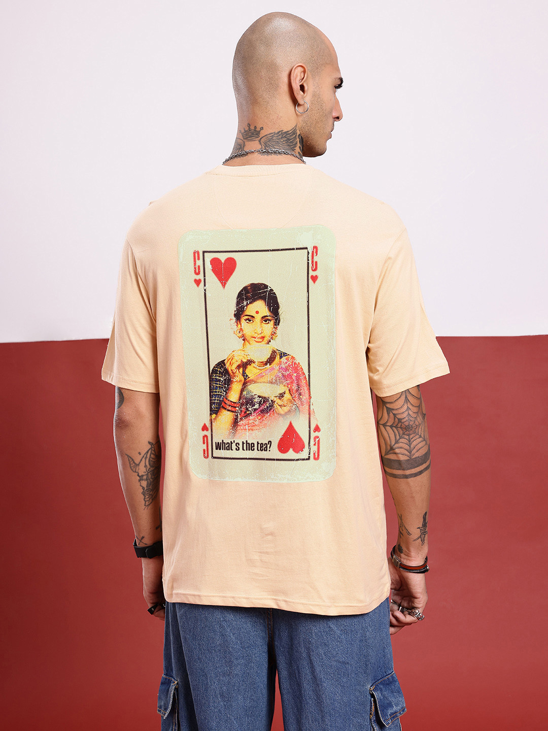 glitchez Urban High-End Printed Oversized T-shirt