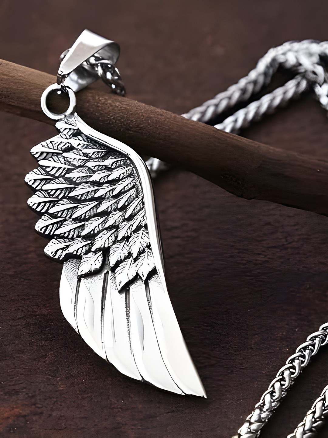 AGARWALPRODUCT Men's Stainless Steel Contemporary Pendant