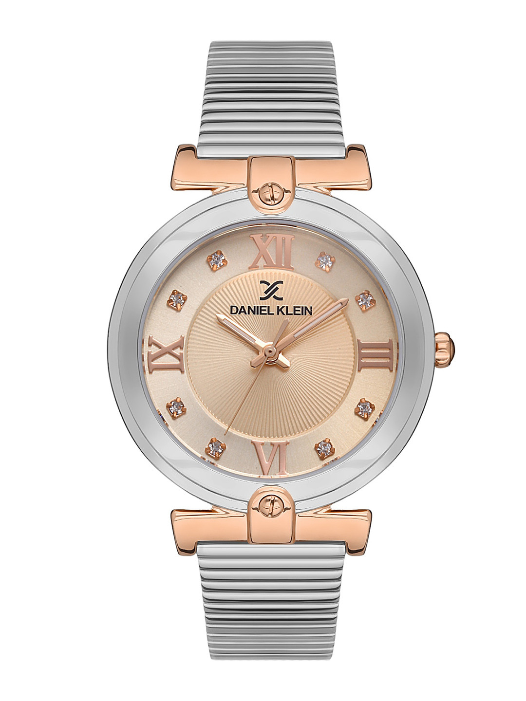 Daniel Klein Women Embellished Bracelet Style Straps Analogue Watch DK 1 13439-5