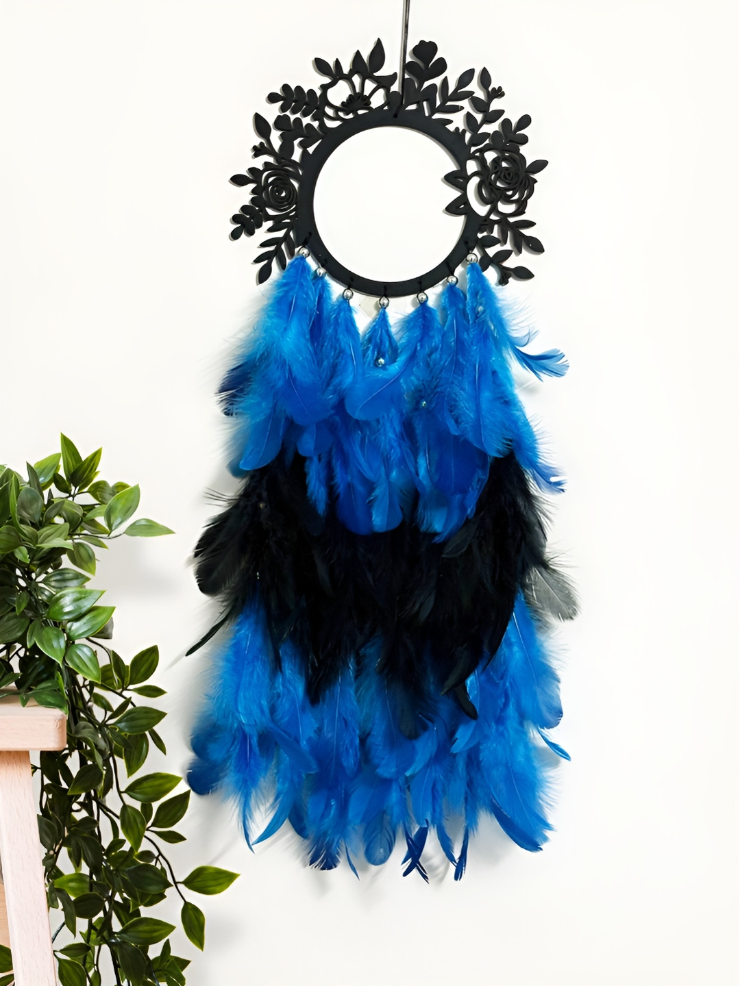 COLOR SPLASH Wood Natural Elements Hanging Bedroom Dream Catcher-28In