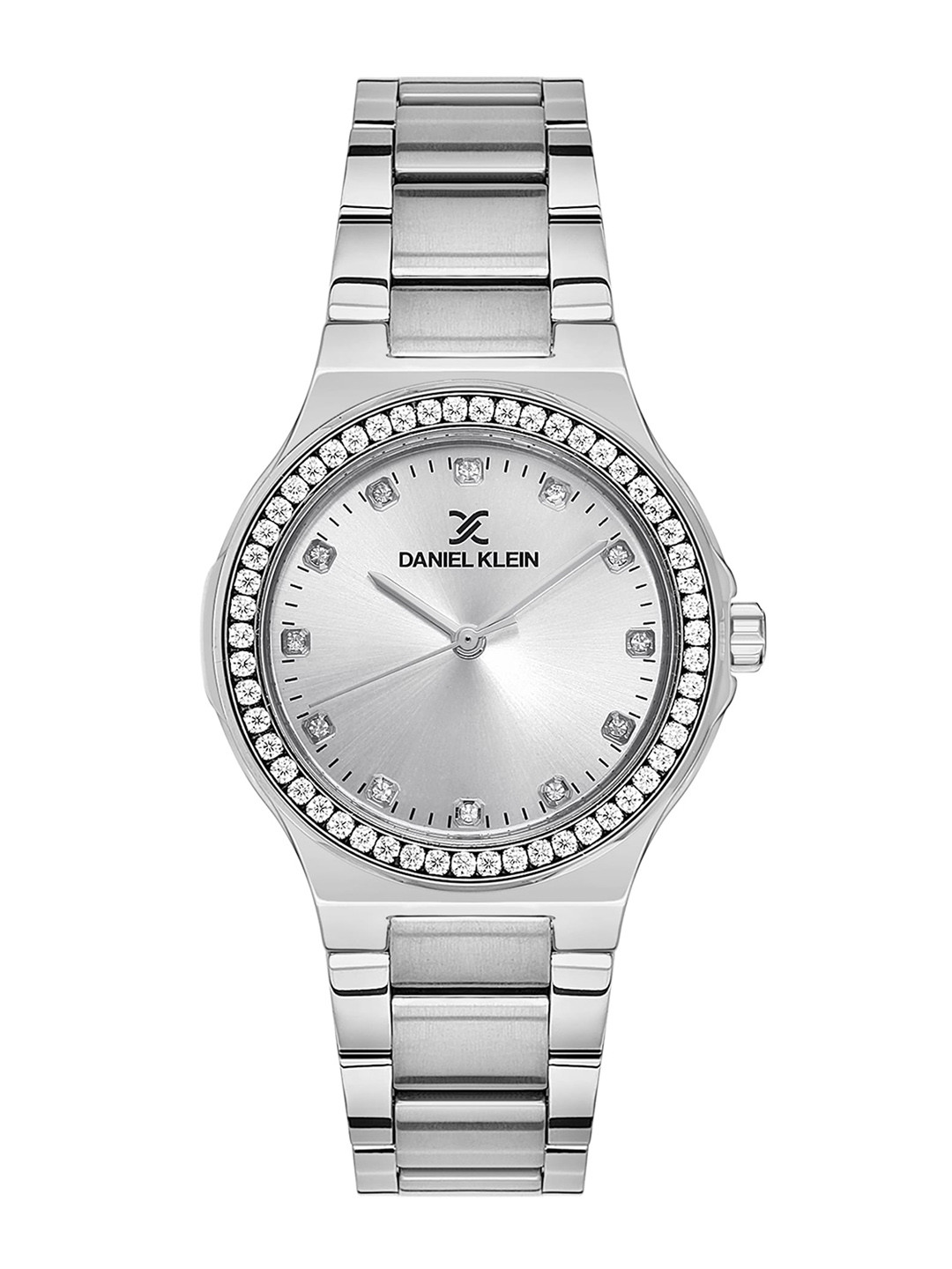 Daniel Klein Women Embellished Bracelet Style Straps Analogue Watch DK.1.13463-1