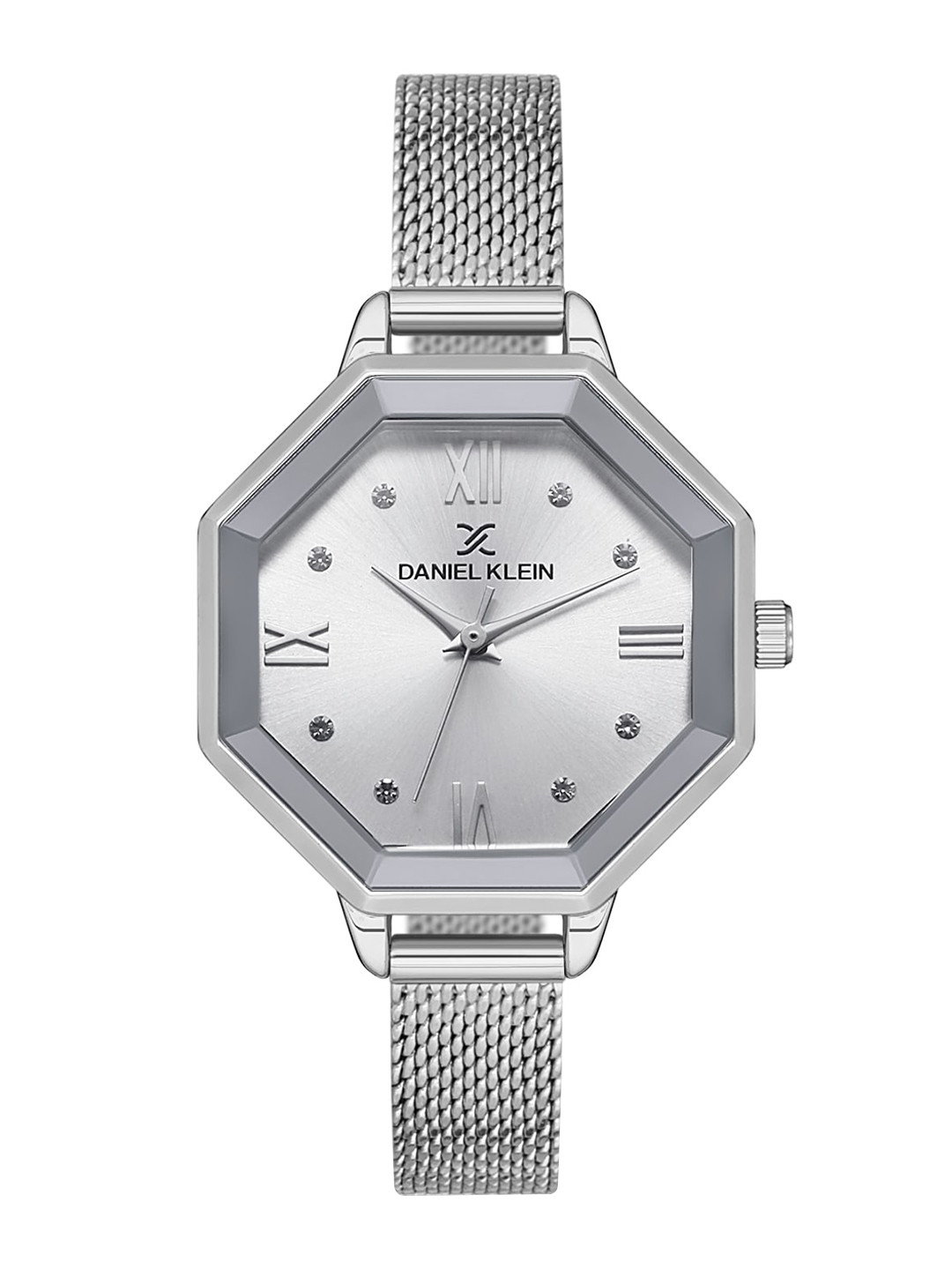 Daniel Klein Women Embellished Dial & Bracelet Style Straps Analogue Watch DK 1 12831-1
