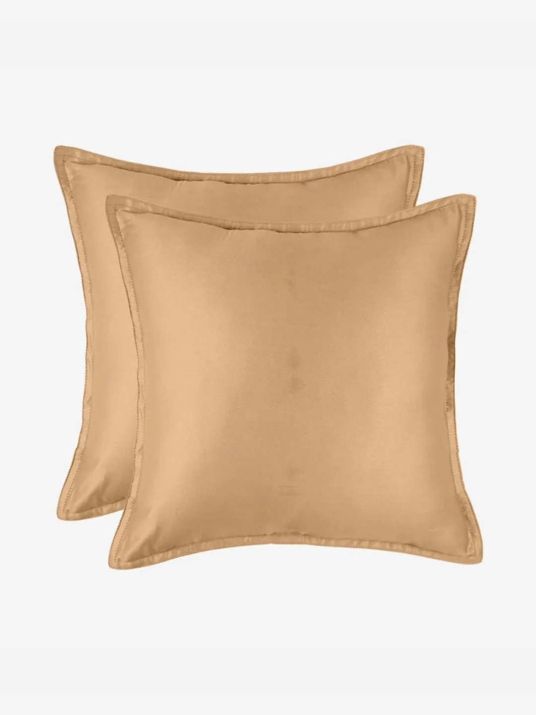 Zarf Set Of 2 Tan Cotton Cushion Covers