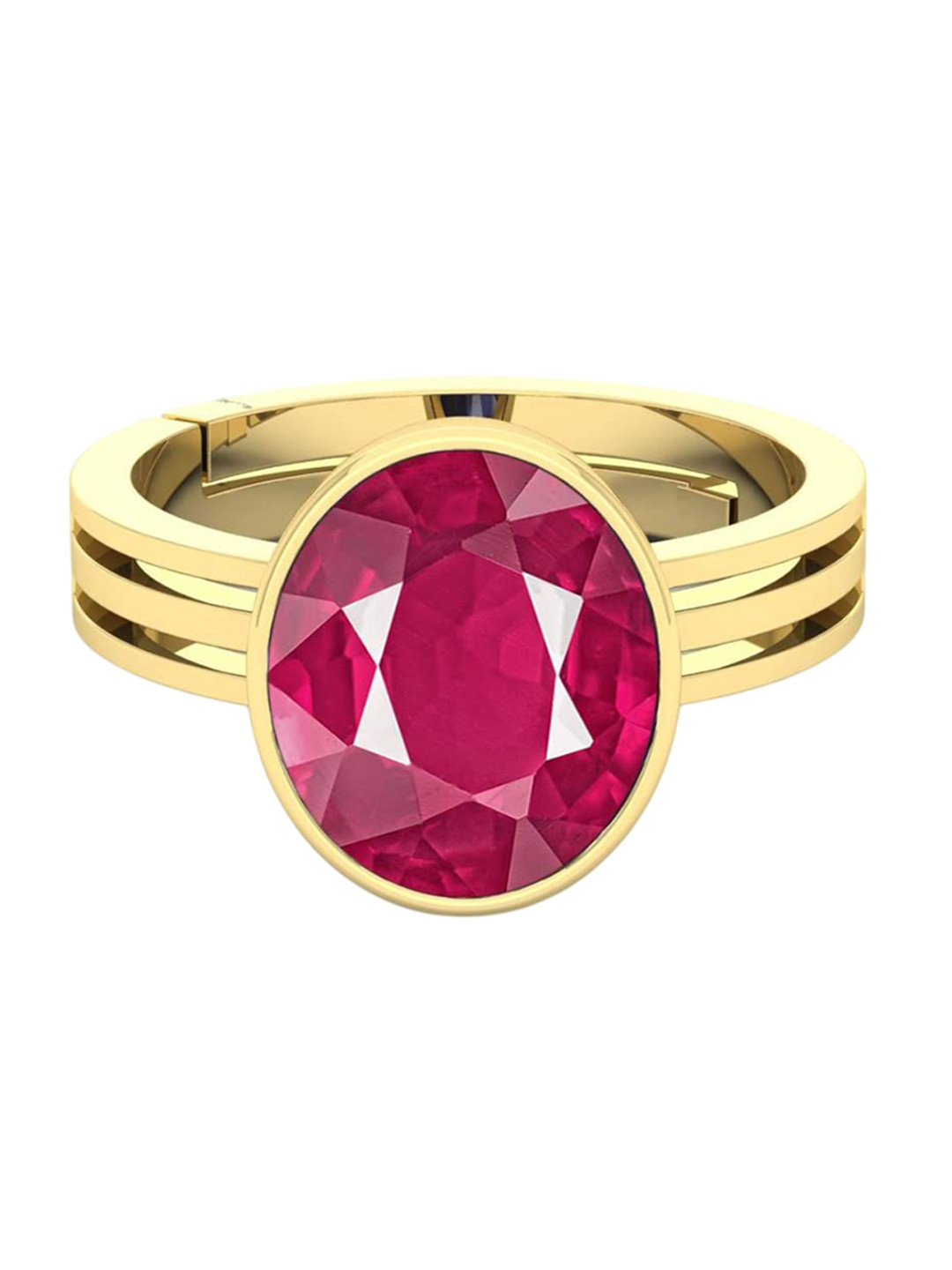 RRVGEM Ruby 12.00 KT 12.25 Ratti Ring