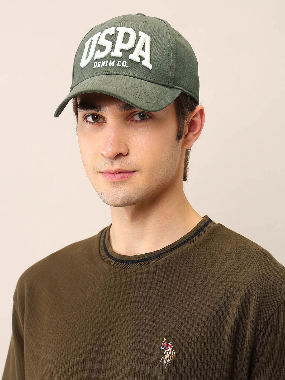 U.S. Polo Assn. Denim Co. Men Embroidered Baseball Cap