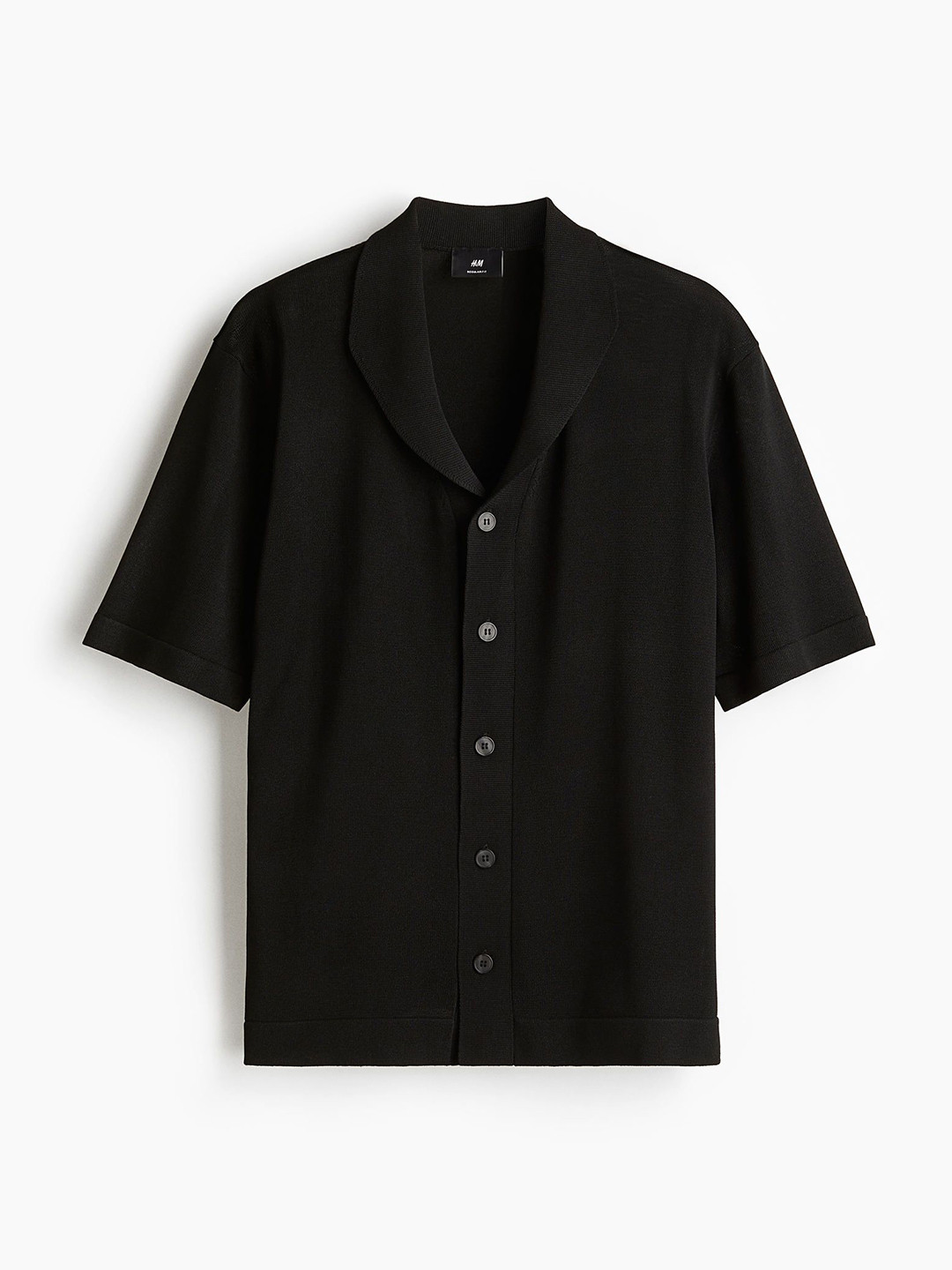 H&M Regular Fit Fine-Knit Shirt