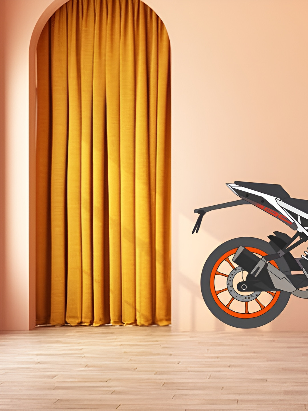 Decor Villa Multicolor KTM Duke Wall Sticker