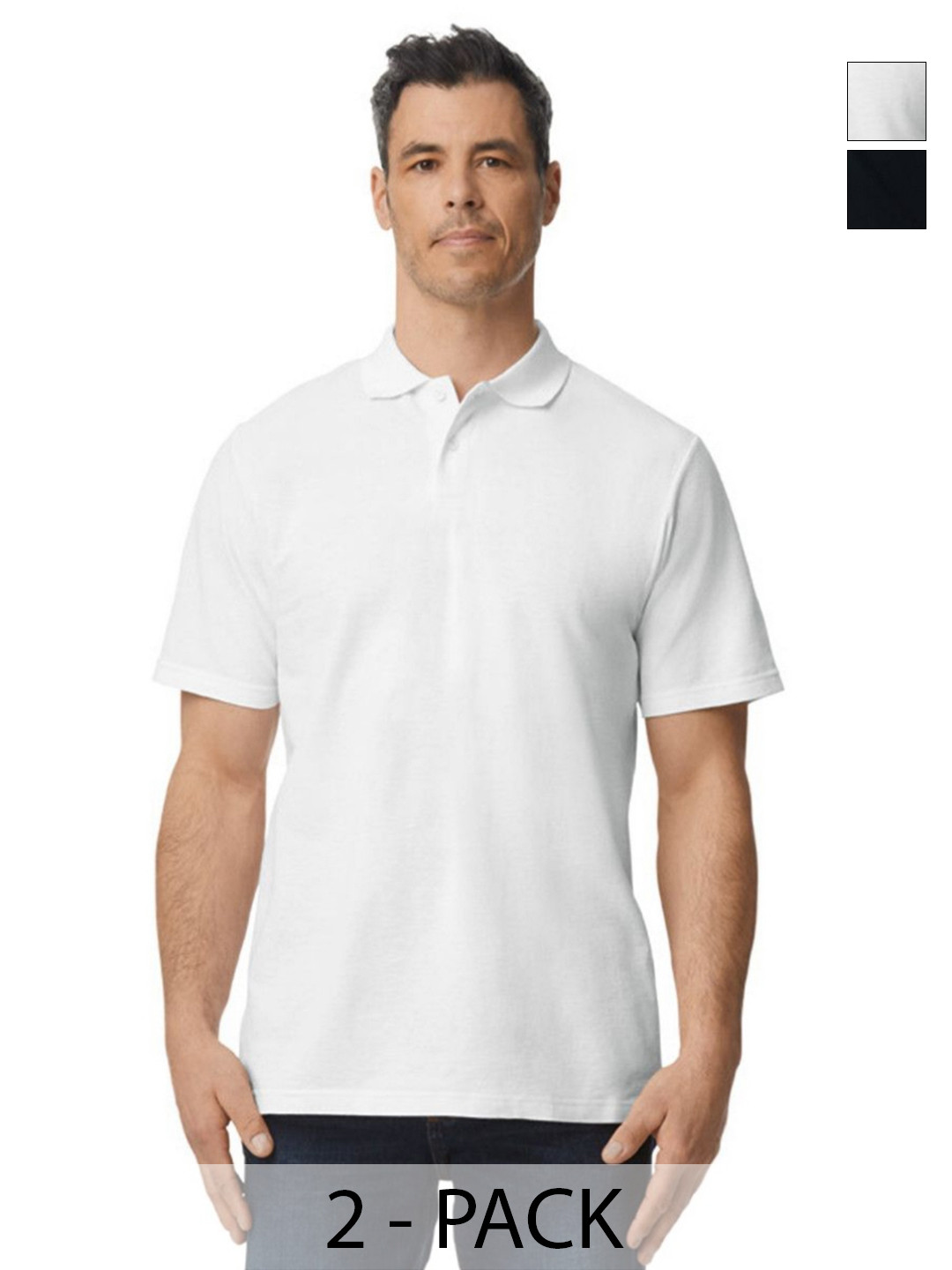 Gildan Men 2 Solid Regular T-shirt