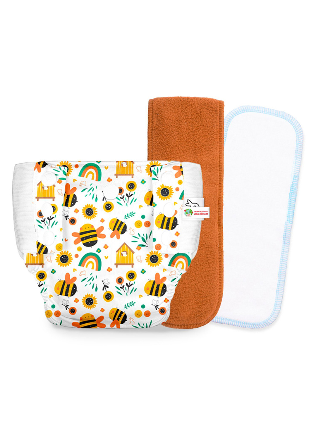 SuperBottoms UNO Cloth Diaper Pants With Magic Pad & Booster Pad