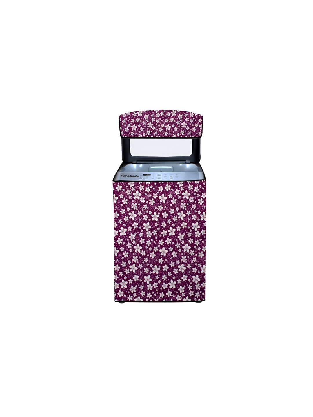 The Furnishing Tree Purple Plastic Washing Machine Cover