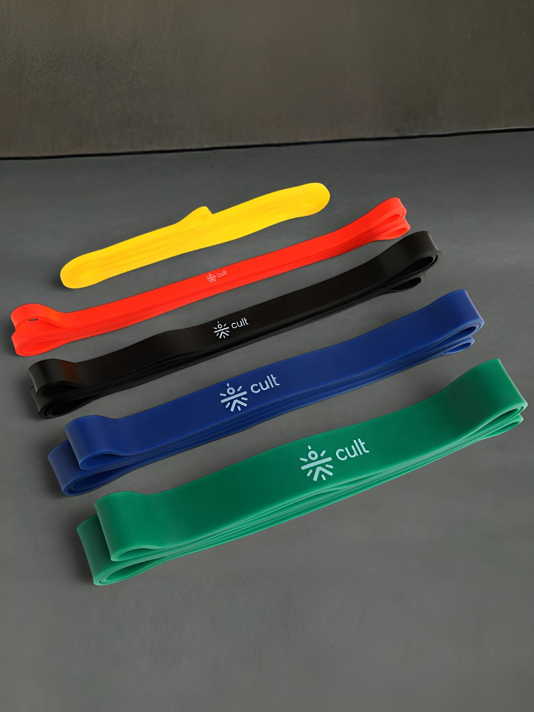 CULT Set Of 5 Printed Resistance Bands