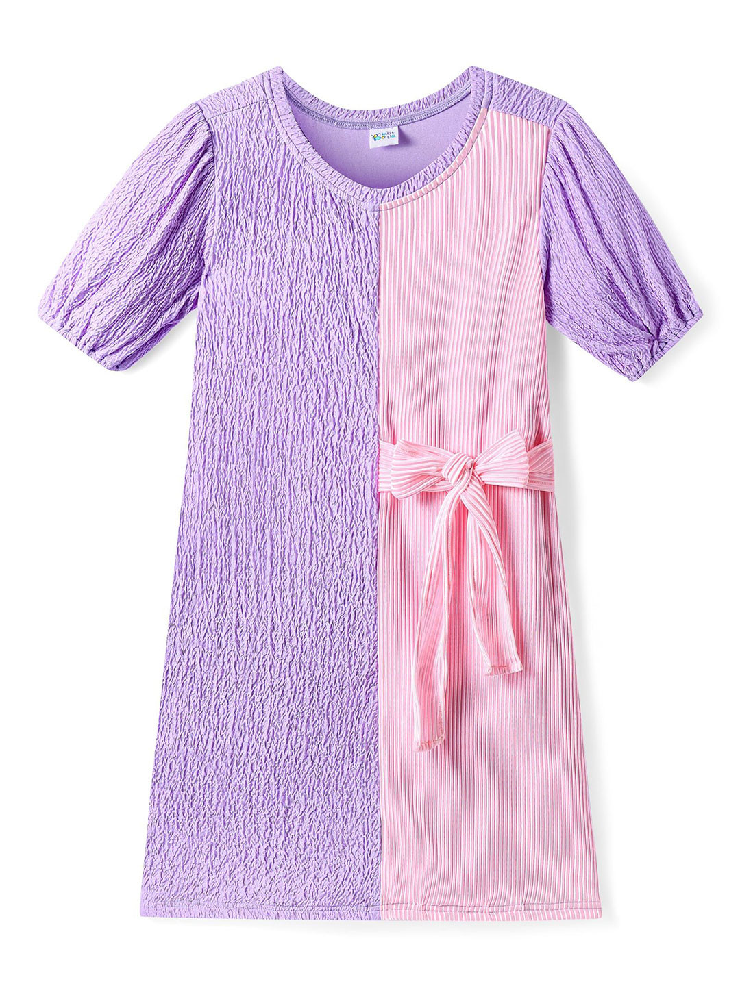 Hola Bonita Girls Textured Shift Dress