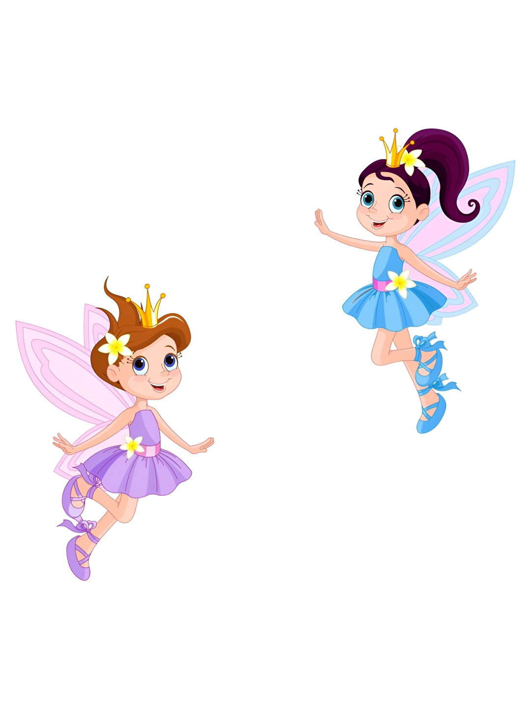 Decor Villa Multicolor Little Fairy Wall Sticker