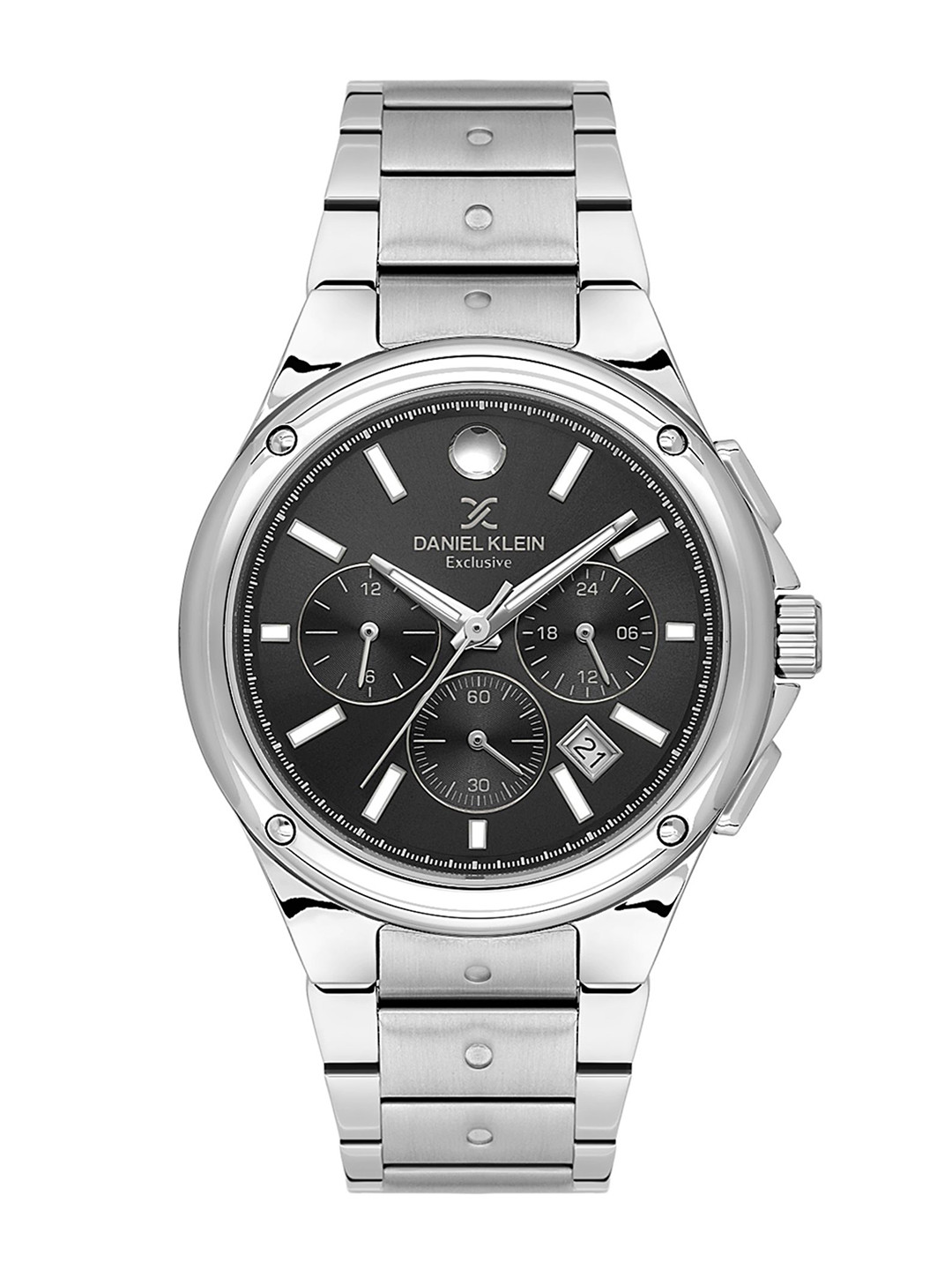 Daniel Klein Men Dial & Bracelet Style Straps Analogue Watch DK.1.13750-2